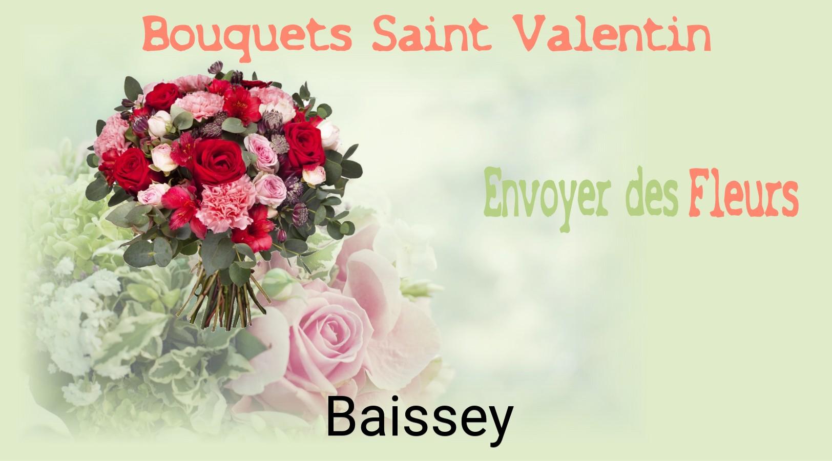 Roses de Saint-Valentin livrées à Baissey